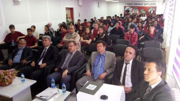 KUT´ÜL AMARE ZAFERİ KUTLAMA PROGRAMI KIZILCAHAMAM ANADOLU LİSESİNDE YAPILDI